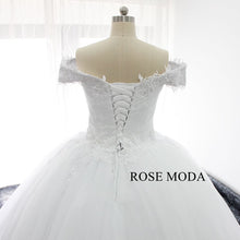 Load image into Gallery viewer, rosemoda-off-the-shoulder-ball-gown-wedding-dress-f.jpg