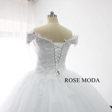 Load image into Gallery viewer, rosemoda-off-the-shoulder-ball-gown-wedding-dress-g.jpg