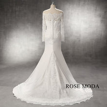 Load image into Gallery viewer, rosemoda-off-the-shoulder-long-sleeve-mermaid-wedding-dress-c.jpg