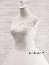 Load image into Gallery viewer, rosemoda-one-shoulder-ball-gown-wedding-dress-g.jpg