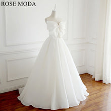 Load image into Gallery viewer, rosemoda-organza-a-line-wedding-dress-a_6aa65f9c-3edd-449a-9b16-d66e29848352.jpg