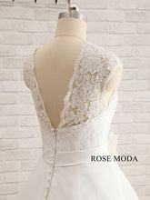 Load image into Gallery viewer, rosemoda-organza-a-line-wedding-dress-h.jpg
