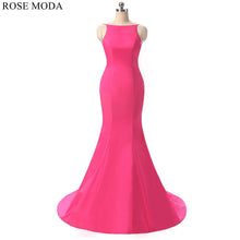Load image into Gallery viewer, rosemoda-peach-long-women-formal-dress-a.jpg