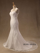 Load image into Gallery viewer, rosemoda-pear-lace-mermaid-wedding-dress-b.jpg