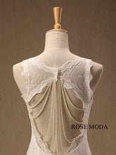 Load image into Gallery viewer, rosemoda-pear-lace-mermaid-wedding-dress-f.jpg