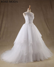 Load image into Gallery viewer, rosemoda-pearl-embroidery-ball-gown-wedding-dress-b.jpg