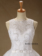 Load image into Gallery viewer, rosemoda-pearl-embroidery-ball-gown-wedding-dress-d.jpg
