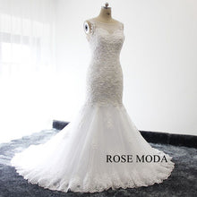 Load image into Gallery viewer, rosemoda-pearl-lace-mermaid-wedding-dress-c_06c4c95b-65f1-4940-829c-8e0d9cca1c52.jpg