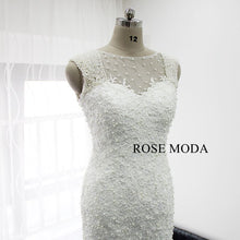 Load image into Gallery viewer, rosemoda-pearl-lace-mermaid-wedding-dress-e_5491cc5d-f697-4733-99a5-f07a61c34856.jpg
