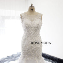 Load image into Gallery viewer, rosemoda-pearl-lace-mermaid-wedding-dress-f_6e88eeba-2a78-4eb9-a540-d041c56aa67f.jpg