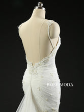 Load image into Gallery viewer, rosemoda-pearl-lace-mermaid-wedding-dress-g.jpg