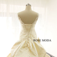 Load image into Gallery viewer, rosemoda-ruched-satin-ball-gown-wedding-dress-g.jpg