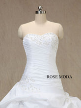 Load image into Gallery viewer, rosemoda-ruched-taffeta-ball-gown-wedding-dress-d.jpg