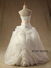 Load image into Gallery viewer, rosemoda-ruffled-organza-ball-wedding-dress-d.jpg