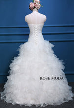 Load image into Gallery viewer, rosemoda-ruffled-organza-ball-wedding-gown-d.jpg