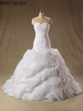 Load image into Gallery viewer, rosemoda-ruffled-organza-mermaid-wedding-dress-a_797ad7c4-006c-4e5e-9e4a-5c2487df5340.jpg