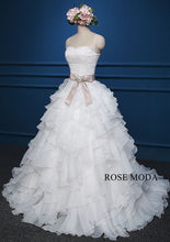 Load image into Gallery viewer, rosemoda-ruffled-organza-wedding-ball-gown-c.jpg
