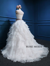 Load image into Gallery viewer, rosemoda-ruffled-organza-wedding-ball-gown-e.jpg