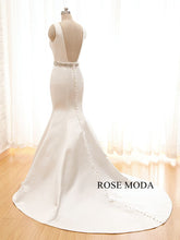 Load image into Gallery viewer, rosemoda-satin-mermaid-bridal-gown-e.jpg