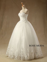 Load image into Gallery viewer, rosemoda-sequin-lace-ball-gown-wedding-dress-b.jpg