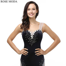 Load image into Gallery viewer, rosemoda-sheath-beaded-velvet-evening-dress-e.jpg