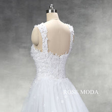 Load image into Gallery viewer, rosemoda-sheath-wedding-dress-with-removable-train-j.jpg