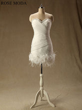 Load image into Gallery viewer, rosemoda-short-wedding-dress-a.jpg