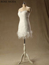 Load image into Gallery viewer, rosemoda-short-wedding-dress-b.jpg