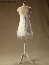 Load image into Gallery viewer, rosemoda-short-wedding-dress-c.jpg