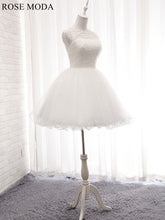 Load image into Gallery viewer, rosemoda-short-wedding-dress-with-cut-out-back-b.jpg