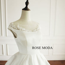 Load image into Gallery viewer, rosemoda-simple-satin-ball-gown-wedding-dress-d.jpg