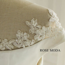 Load image into Gallery viewer, rosemoda-simple-satin-ball-gown-wedding-dress-e.jpg