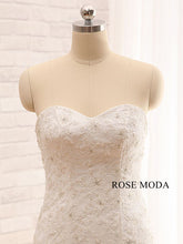 Load image into Gallery viewer, rosemoda-sweetheart-organza-mermaid-weddingdress-f.jpg