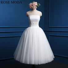 Load image into Gallery viewer, rosemoda-tea-length-wedding-dress-a.jpg