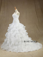 Load image into Gallery viewer, rosemoda-tiered-organza-ball-gown-wedding-dress-b.jpg