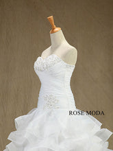 Load image into Gallery viewer, rosemoda-tiered-organza-ball-gown-wedding-dress-e.jpg