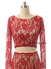 Load image into Gallery viewer, rosemoda-two-pieces-burgundy-prom-dress-e.jpg