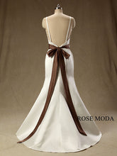 Load image into Gallery viewer, rosemoda-two-pieces-lace-mermaid-wedding-dress-b.jpg