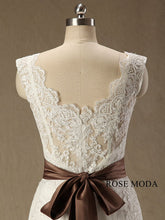 Load image into Gallery viewer, rosemoda-two-pieces-lace-mermaid-wedding-dress-h.jpg