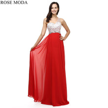Load image into Gallery viewer, rosemoda-white-and-red-long-prom-dress-a.jpg