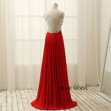 Load image into Gallery viewer, rosemoda-white-and-red-long-prom-dress-g.jpg