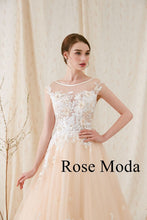 Load image into Gallery viewer, rosemoda-a-line-weddingdress-detail