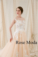 Load image into Gallery viewer, rosemoda-a-line-weddingdress-detail