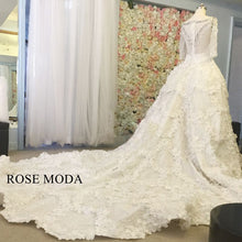Load image into Gallery viewer, rosemodaluxuryheavybeadworkballgownweddingdress-b.jpg
