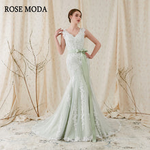 Load image into Gallery viewer, rosemoda mermaid dress front