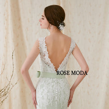 Load image into Gallery viewer, rosemoda mermaid dress details