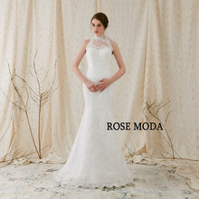 Load image into Gallery viewer, rosemoda lace bridal gown front