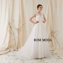 Load image into Gallery viewer, rosemoda weddingdress side