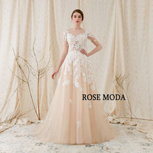 Load image into Gallery viewer, rosemoda weddingdress front picture