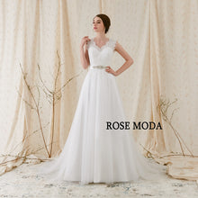 Load image into Gallery viewer, rosemoda weddingdress front picture